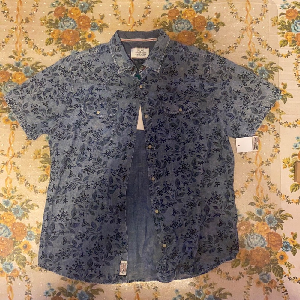 Flag & Anthem, button up, L